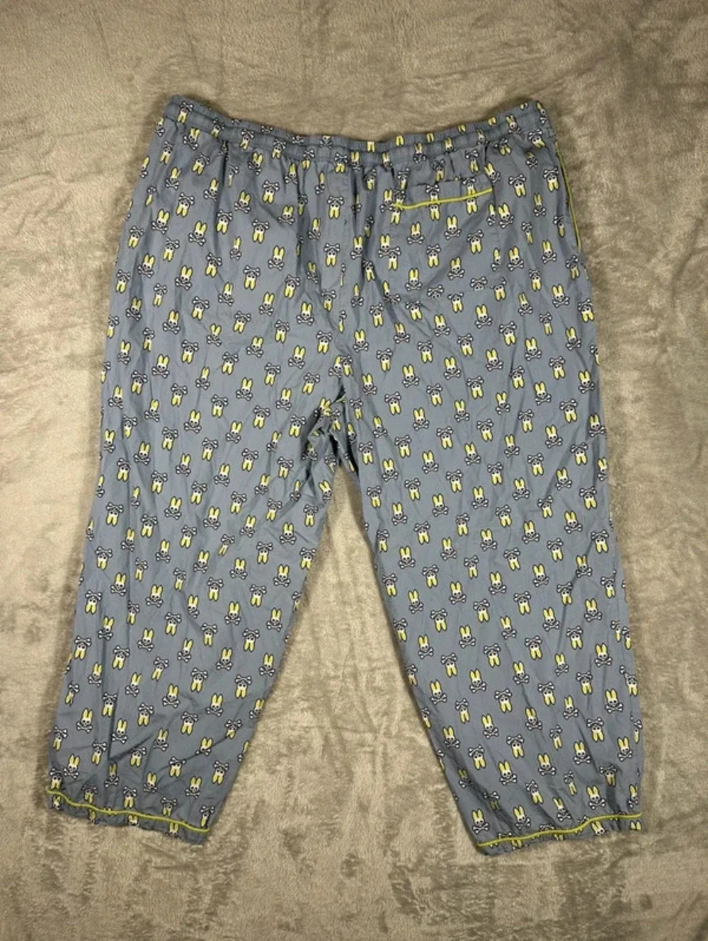 psycho bunny skull bunny pajama pants 3XL